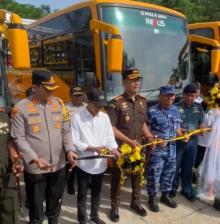 Perkuat Akses Pendidikan Hinterland, Pemko Batam Tambah 4 Unit Bus Sekolah Gratis di Galang
