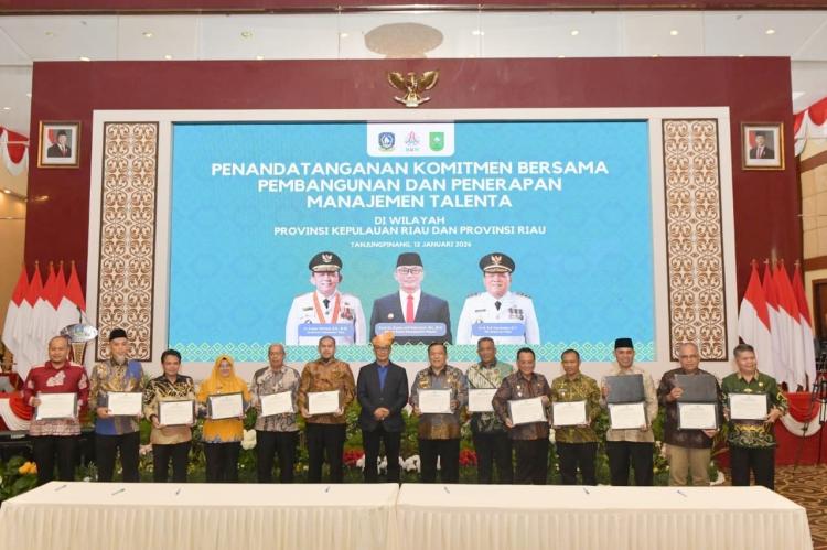 BKN dan Pemda Kepri–Riau Teguhkan Komitmen Penerapan Manajemen Talenta ASN