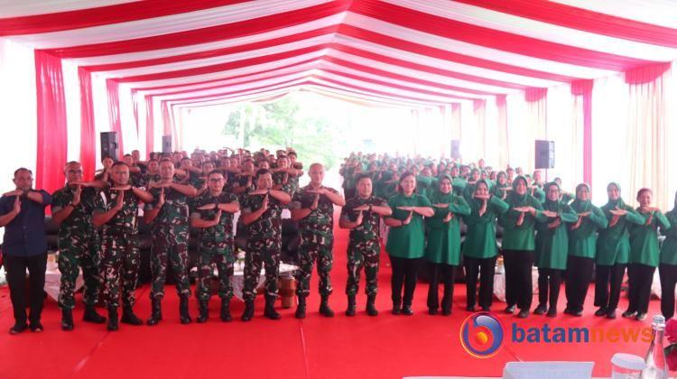 Kunjungan Pangdam Tuanku Tambusai ke Kodim Batam, Tekankan Disiplin dan Profesionalisme Prajurit