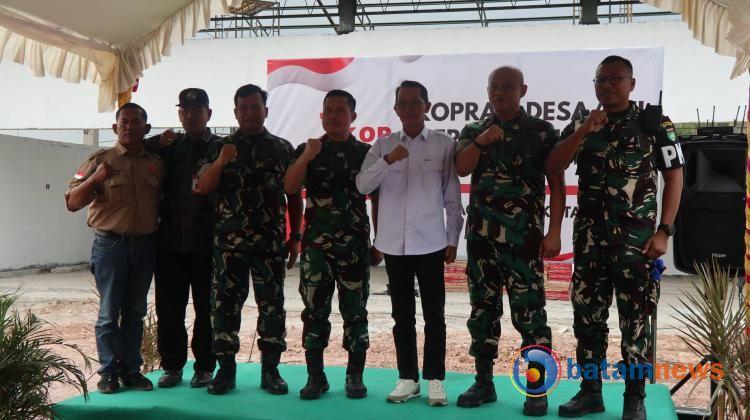 Progres Tertinggi di Batam! Pangdam XIX/Tuanku Tambusai Tinjau Pembangunan Koperasi Merah Putih di Tembesi Batam