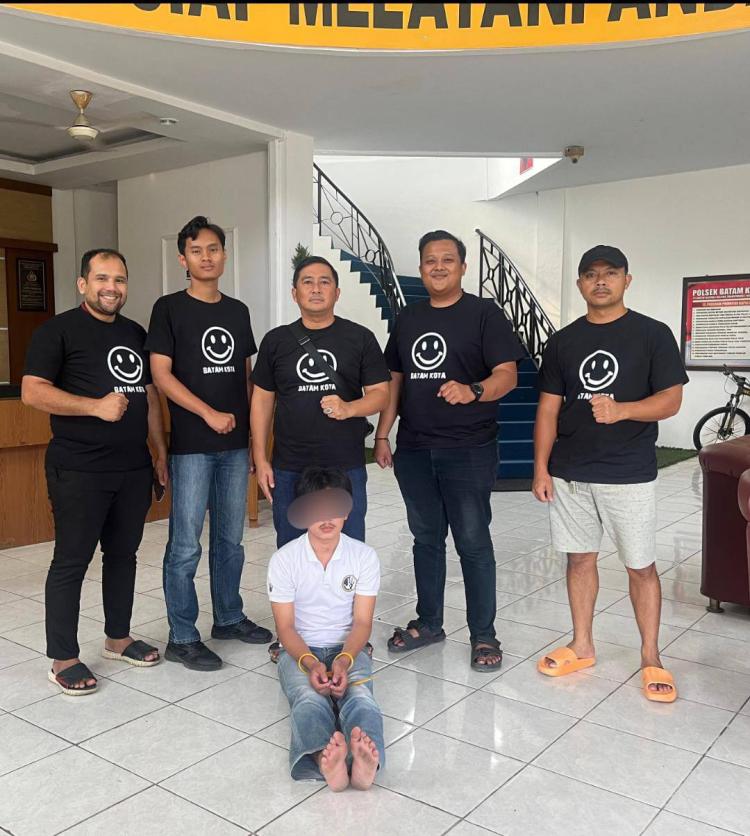 Cemburu Berujung Maut di Batam, Kekasih Sesama Jenis Tewas Dihantam Batu Lesung