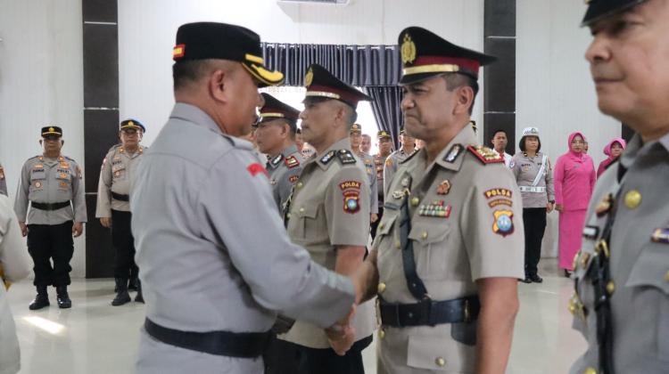 Wajah Baru, Kasat Lantas hingga Kapolsek Daik Lingga Resmi Berganti