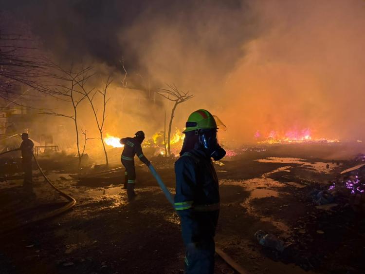 Api Sambar Warung di Mega Legenda Batam, Polisi Pastikan Tak Ada Korban Jiwa