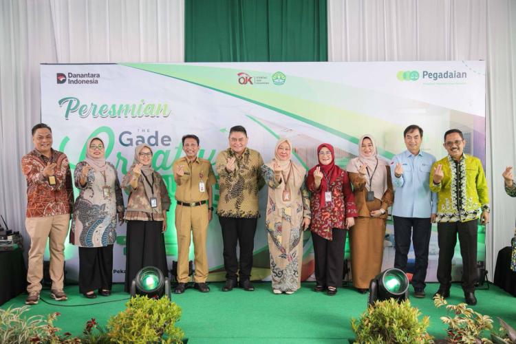 Dukung Literasi Keuangan Mahasiswa, Pegadaian Hadirkan The Gade Creative Lounge di Universitas Riau