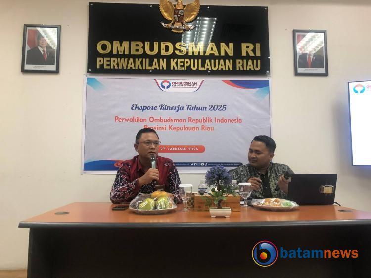 Ombudsman Kepri Lampaui Target Kinerja 2025, Selesaikan 213 Laporan dan Selamatkan Valuasi Rp808 Juta