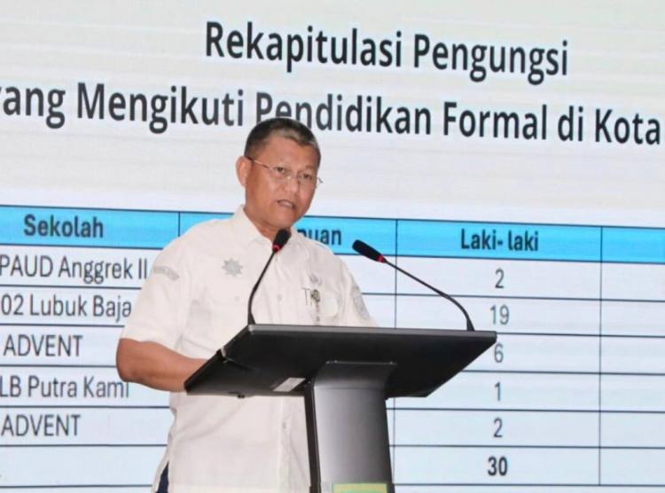 Pemko Batam Pastikan Anak-Anak Pengungsi Luar Negeri Tetap Bisa Sekolah, 67 Anak Sudah Masuk Kelas Formal