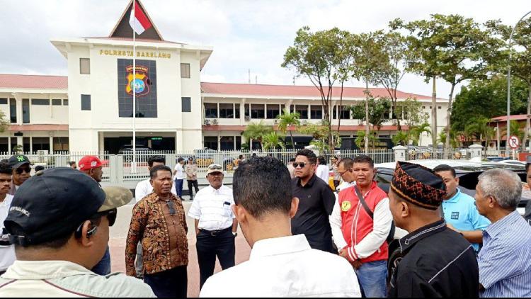 Cari Keadilan untuk Donatus Minggu, Paguyuban Wua Mesu `Geruduk` Polresta Barelang