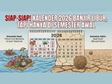 Siap-Siap! Kalender 2026 Banjir Libur, Tapi Hanya di Semester Awal