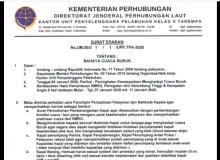 Cuaca Ekstrem 6–9 Januari 2026, KM Sabuk Nusantara 48 Tunda Keberangkatan
