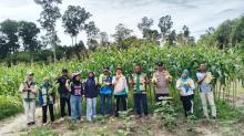 Dukung Swasembada Pangan, Polri Hadir di Panen Jagung Desa Mepar