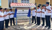 Pemkab Lingga Resmikan Kantor Camat Baru Bakung Serumpun di Desa Pasir Panjang