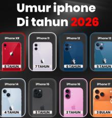 Umur iPhone di Tahun 2026, Masih Layak Pakai atau Sudah Saatnya Ganti?