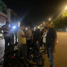 8 Motor Knalpot Brong Diamankan dalam Operasi Cipkon Polsek Sekupang