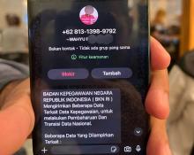 ASN di Batam Hampir Tertipu Scam Pembaruan Data My ASN, Pelaku Kirim Data BKN