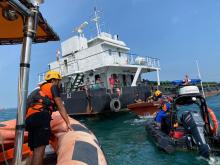 Terpeleset dari Kapal, Awak Tamark 02 Hilang di Laut Tanjung Pinggir, Batam