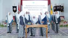 Pengurus IBI Lingga Dilantik, Wabup Tekankan Peran Strategis Bidan Tekan Stunting
