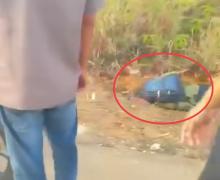 Seorang Pria Ditemukan di Parit Jalan Baru Botania Batam, Kepala Bocor dan Berdarah