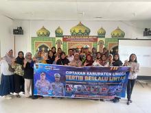 Sasar Ibu-Ibu PKK, Satlantas Polres Lingga Ajak Keluarga Jadi Pelopor Keselamatan Jalan