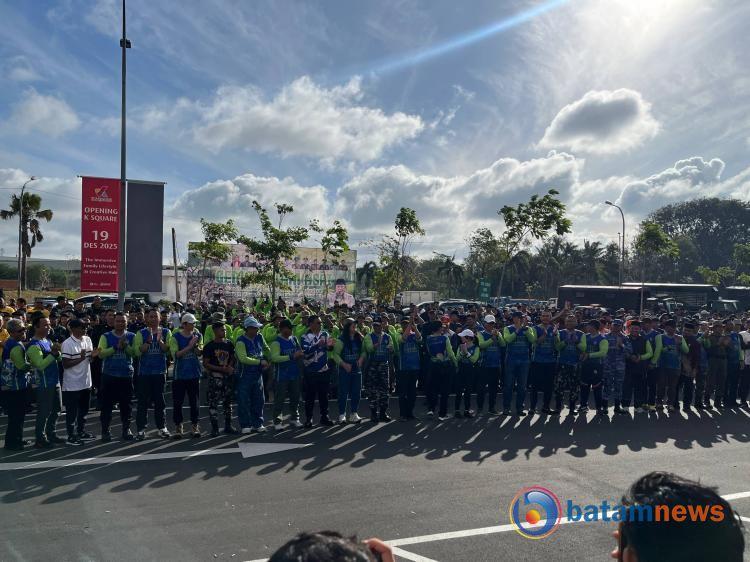 Amsakar-Li Claudia Canangkan `Gema Batam Asri`, Gerakan Kolektif Ubah Wajah Kota Lebih Resik dan Berdaya Saing