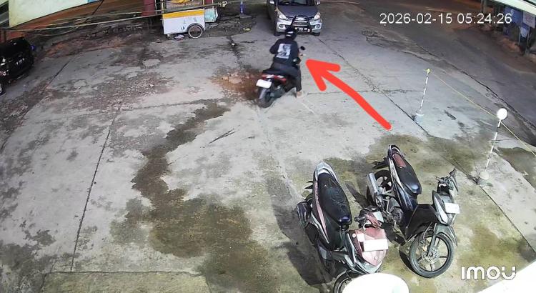 Motor Karyawan Klinik Raib di Sagulung Baru, Tiga Maling Beraksi Saat Subuh