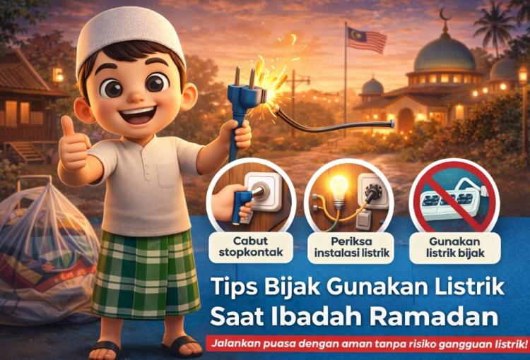 Ramadan Aman Tanpa Korsleting, Ini Tips Bijak dari PLN Batam Gunakan Listrik Saat Ibadah