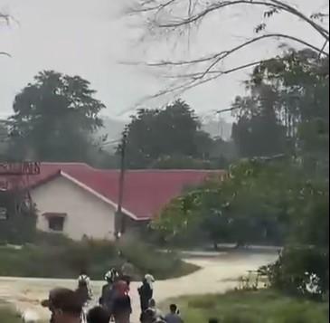 Belasan Gajah Amuk Mess Karyawan di Siak, Warga Berhamburan