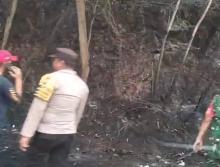 Kebakaran Hutan di Bukit Daeng Muka Kuning Batam, Lalu Lintas Tersendat Asap