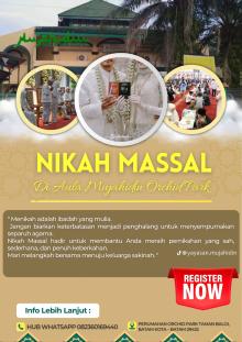 KUA Batam Kota Sebut Brosur Nikah Massal di Orchid Park Ilegal, Masyarakat Diminta Waspada Potensi Penipuan Data