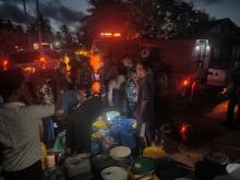 Respon Keluhan Warga, BPBD Lingga Distribusikan Air Bersih ke Kampung Senempek
