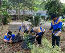 RSBP Batam Gotong Royong Massal, Wujudkan Lingkungan Rumah Sakit Bersih dan Nyaman