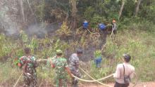 Sehari Dua Karhutla Terjadi di Lingga, Total Lahan Terbakar Capai 3 Hektare