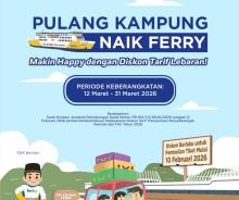 Mudik Lebaran 2026 Lebih Hemat, Tarif Kapal Roro Batam - Tanjung Uban Diskon hingga 31 Maret