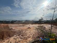 Tebing Curam Tanpa Pengaman, Proyek Pemotongan Lahan PT Jutam di Tanjung Sengkuang Batam Buat Was-was Warga