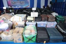 Polda Kepri Gagalkan Penyelundupan 80 Ton Daging Ilegal dan Ribuan Barang Bekas dari Singapura