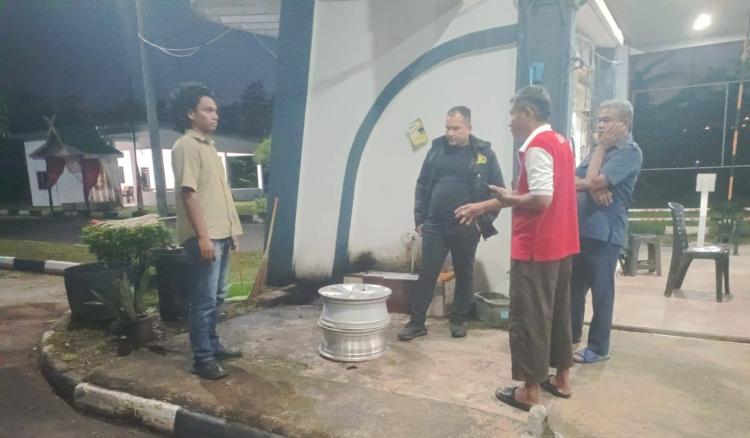 Laporan Masuk Lewat 110, Polsek Batam Kota Gerak Cepat Tangani Dugaan Pencurian Velg Mobil