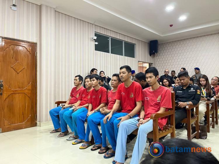 Sidang Penyelundupan Sabu 1,9 Ton di Batam Berakhir, Seluruh Kru Kapal Terima Vonis Berbeda