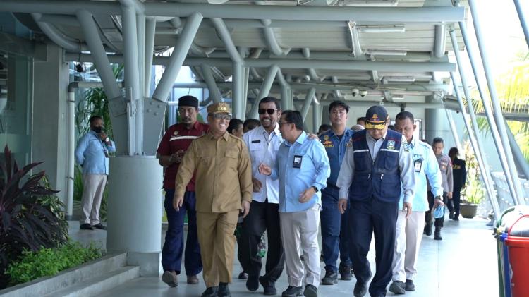 Cek Kesiapan Pelabuhan Sekupang dan Bandara Hang Nadim, Wagub Kepri: Jaga Kualitas Layanan