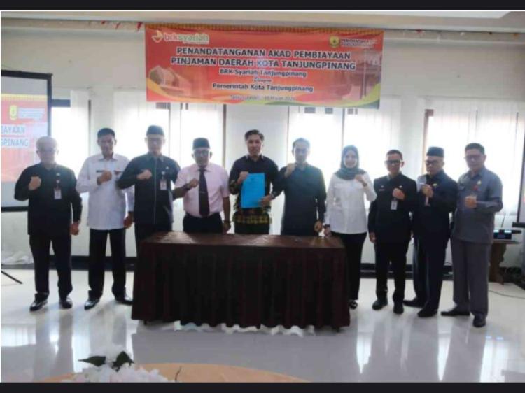 Teken Pinjaman Rp30 Miliar sebelum Idul Fitri, Pemkot Tanjungpinang Tutup Defisit Arus Kas 2026