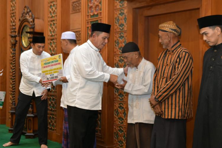 Ansar Ajak Warga Tanjunguban Perkuat Silaturahmi dan Kepedulian Sosial di Bulan Ramadan