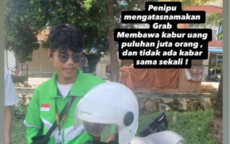 Waspada Modus Penipuan Pendaftaran Mitra Grab, Oknum Admin Bawa Kabur Uang Seragam dan Saldo Calon Driver
