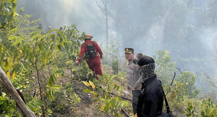 Polisi Selidiki Penyebab Kebakaran TPS Tanjung Riau Sekupang, Api Masih Berkobar Hingga Sore