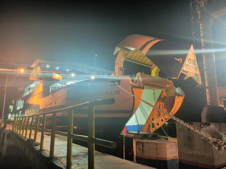 Jadwal Pelayaran KMP Bahtera Nusantara 03 Rute Tanjung Uban–Tambelan–Sintete Periode 28 Maret–2 April 2026