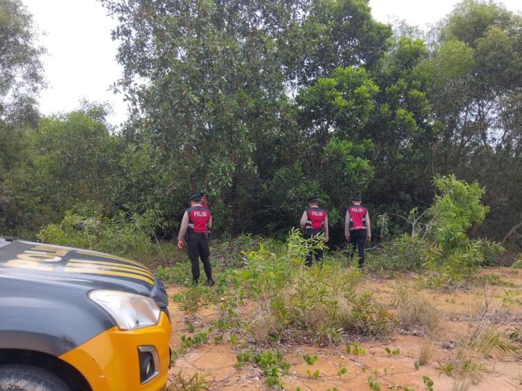 Polres Lingga Siaga Karhutla: Patroli Digenjot di Titik Rawan, Imbau Warga Stop Bakar Lahan