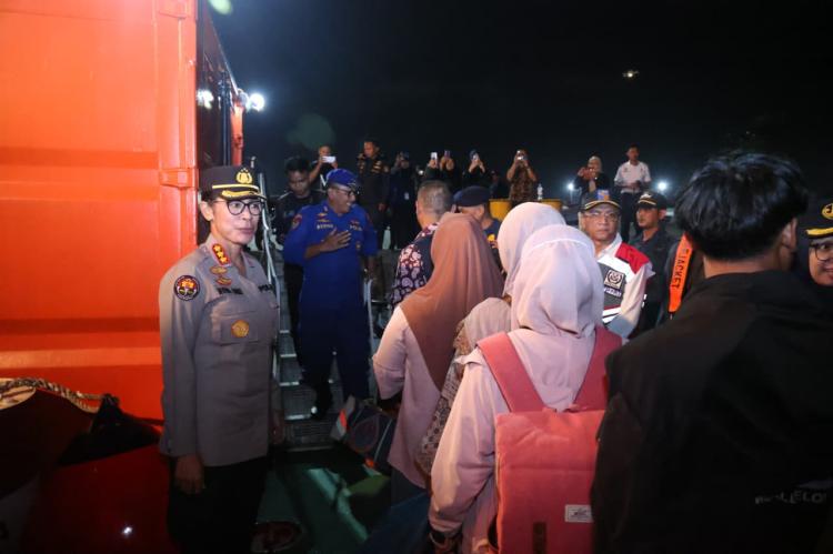 142 Pemudik Tiba Selamat di Batam, Polda Kepri Pastikan Arus Balik Mudik Gratis 2026 Berjalan Aman