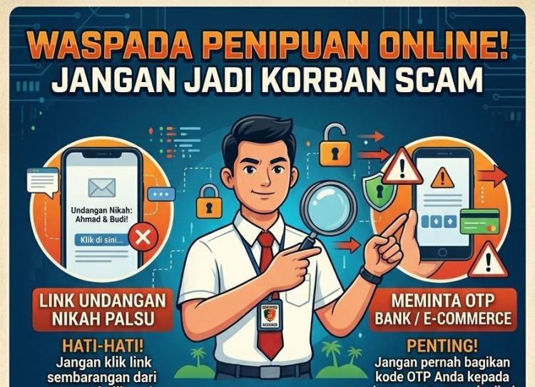Waspada Penipuan Online! Polres Anambas: Jangan Mudah Terjebak