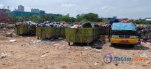 Sampah dari Rumah Pompa Pintu Air Jodoh ke TPA Punggur Masih Menumpuk, DLH Batam Kejar Target Angkut