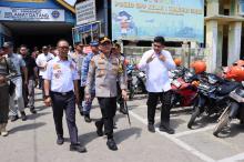 Tinjau Pos Pam Pelabuhan Bintan, Bupati Roby Pastikan Keamanan Mudik Lebaran 2026