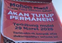 Almaz Fried Chicken Batam Tutup Permanen 29 Maret 2026, Ayam Enak Favorit Keluarga Kini Tinggal Kenangan