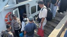 Arus Balik Lebaran di Lingga Terpantau Aman, Kapal Ferry Padat, Petugas Siaga Penuh