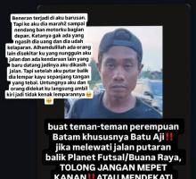Pria Resahkan Pengguna Jalan di Batu Aji Batam Diamankan Polisi, Sempat Lempar Kayu dan Lecehkan Pengendara